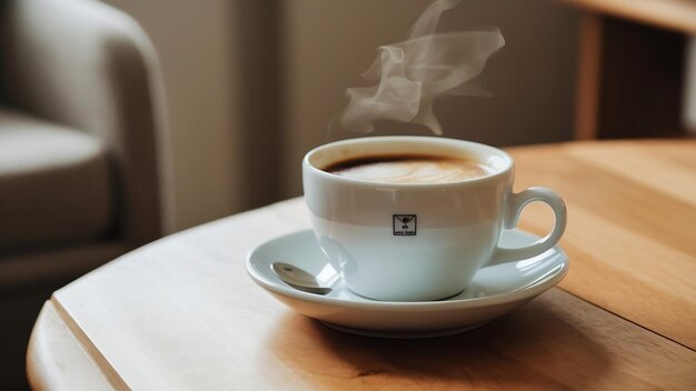 Taça de café branca