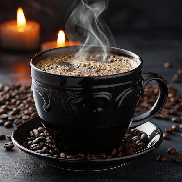 Taça de café em branco