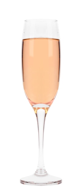 Foto taça de champanhe isolado