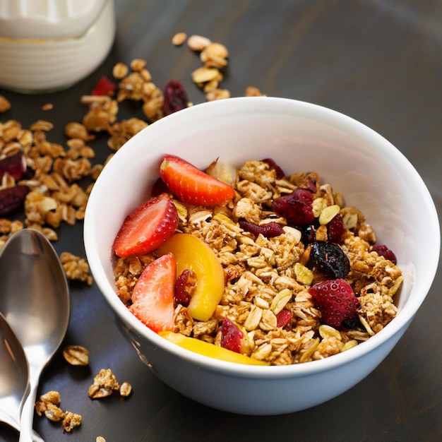 Taça de Granola