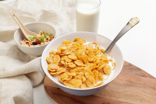 Foto taça de muesli saudável