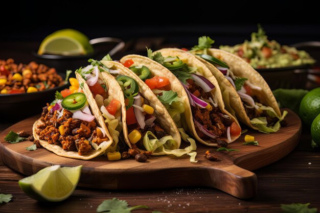 Taco Vegano Sustentável e Salgado