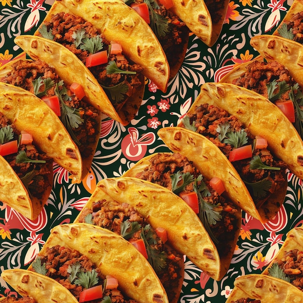 Tacos comida mexicana cocina picante saborosa tortilla de carne de res pollo barbacoa guacamole salsa limón