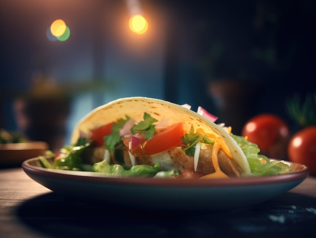 tacos mexicanos ai generativo