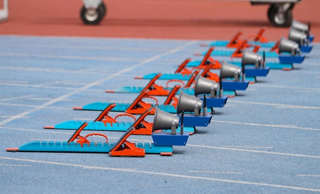 Tacos de salida en atletismo