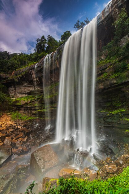 Tad-Loei-Nga-Wasserfall. Schöner Wasserfall in der Loei Provinz, Thailand.