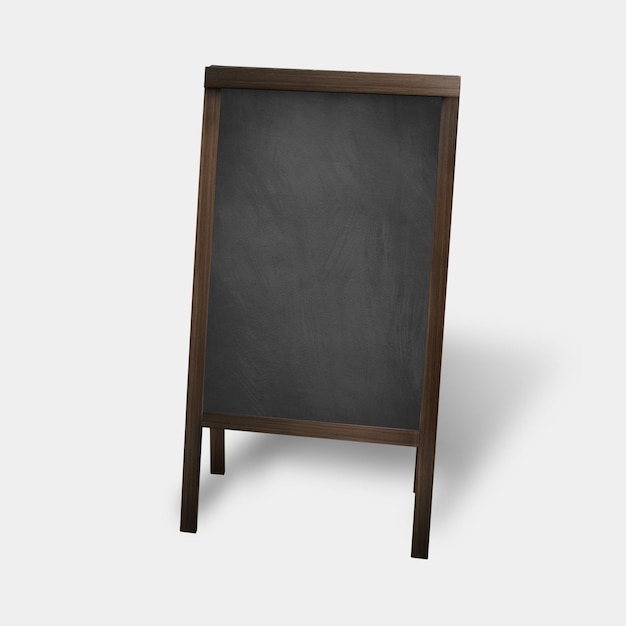 Tafelschild png-transparentes Mockup für ein Restaurant