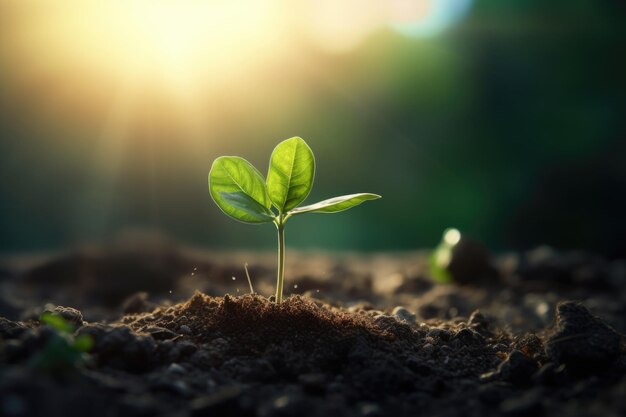 Tag der Erde Grüner Keim Ökologie Bio-Lebensmittel Bäume pflanzen Landwirtschaft