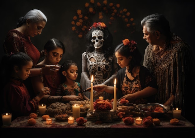 Tag der Toten Dia de los Muertos