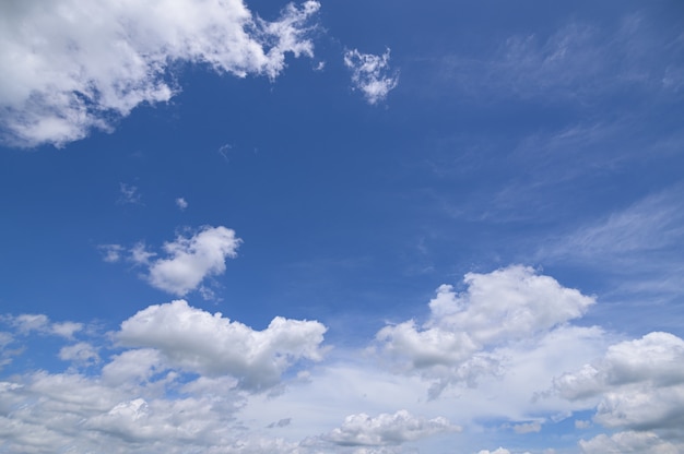 Tageshimmel und Wolken