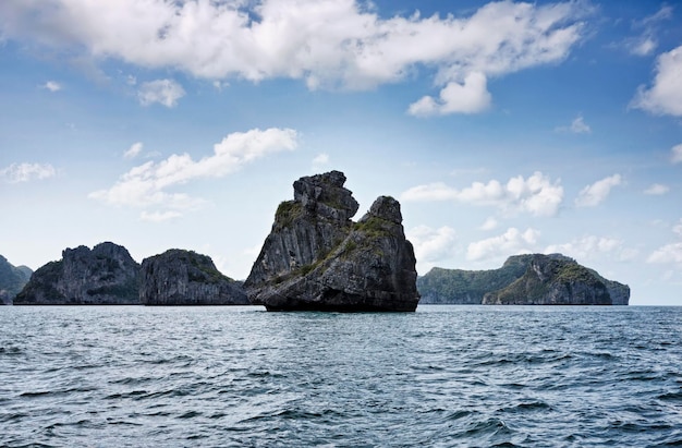 Tailândia, Parque Nacional Marinho MU KOH ANGTHONG, a Pedra do Macaco Rezando