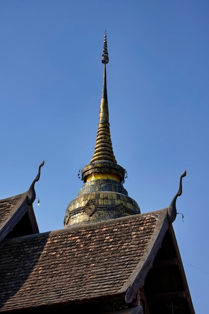 Tailândia, província de Lampang, templo de Pratartlampangluang