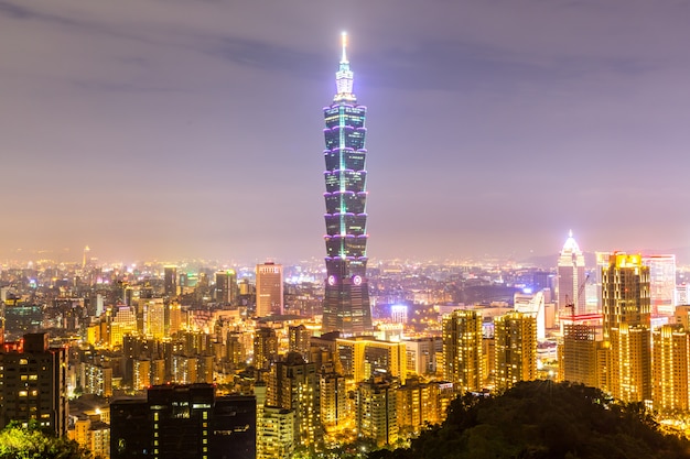 Taipei, Taiwan skylines