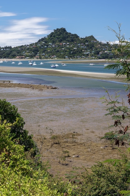 TAIRUA, NOVA ZELÂNDIA - 8 DE FEVEREIRO: Entrada em Tairua Nova Zelândia em 8 de fevereiro de 2012