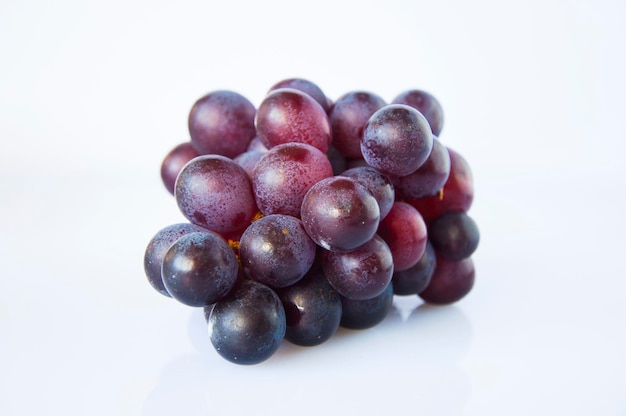 Foto taiwán fruta famosa uva morada uva kyoho