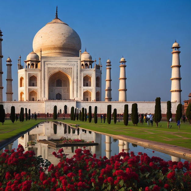 Taj Mahal Agra Uttar Pradesh Indien