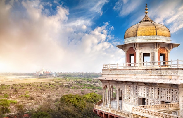 Taj Mahal e Forte de Agra