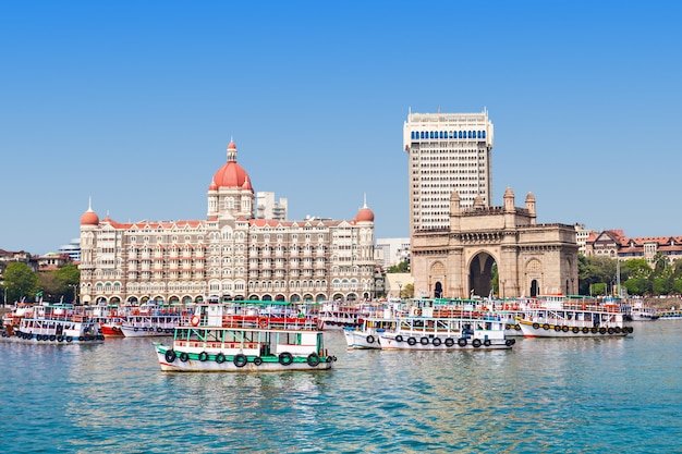 Taj Mahal Hotel y puerta de enlace de la India