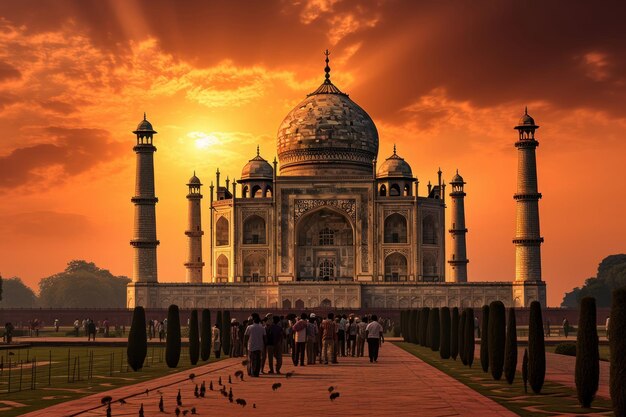 Taj Mahal in Agra, Indien