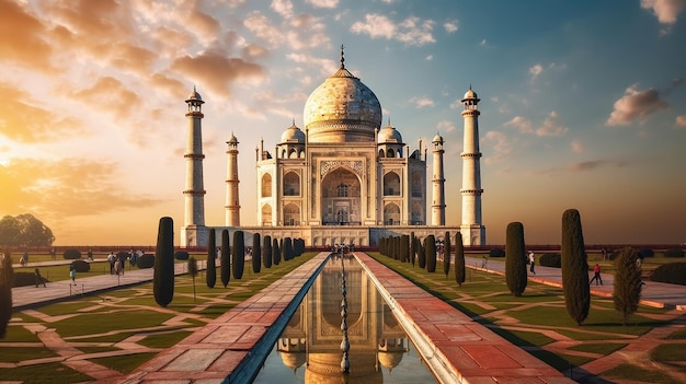 Taj Mahal, na Índia