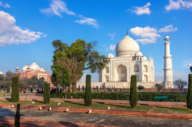 Taj Mahal, símbolo de la India, Agra.