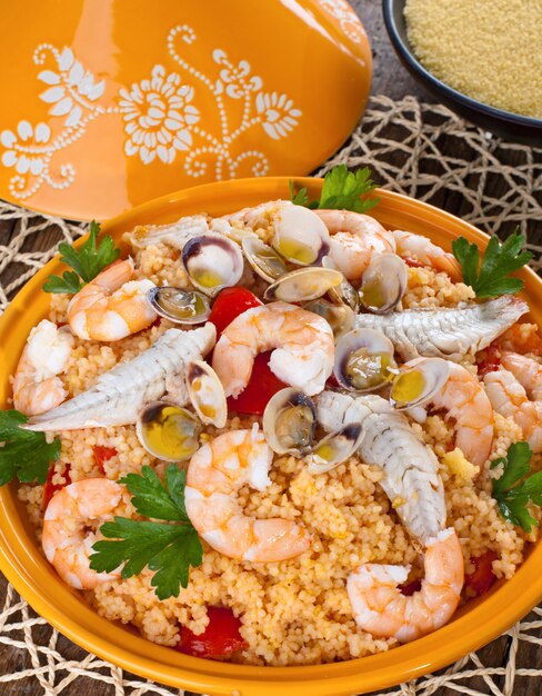 Tajine de pescado