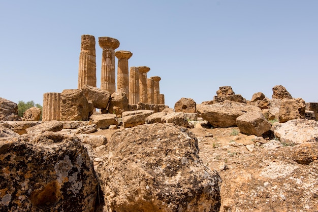 Tal der Tempel Agrigento Sizilien in Italien