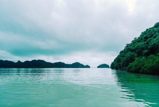 Talet Bay en Khanom Nakhon Sri Thammarat Tailandia