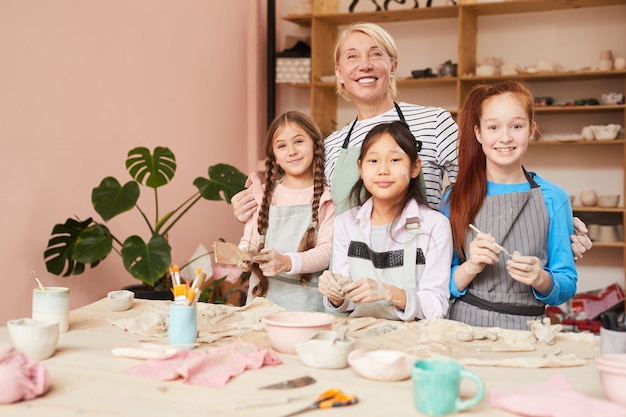 Taller de cerámica para niños