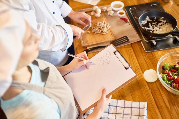 Foto taller culinario a toda velocidad