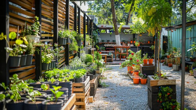 Taller de jardinería urbana y plantas