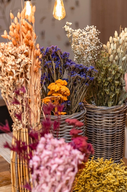 Taller de Lettering de Flores Flores naturales preservadas