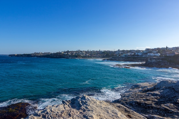 Tamarama praia perto da praia bondi.