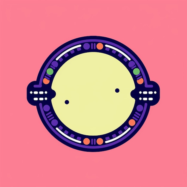 Foto tambourine_modern_line_icon_vector_line|art_cuteicon