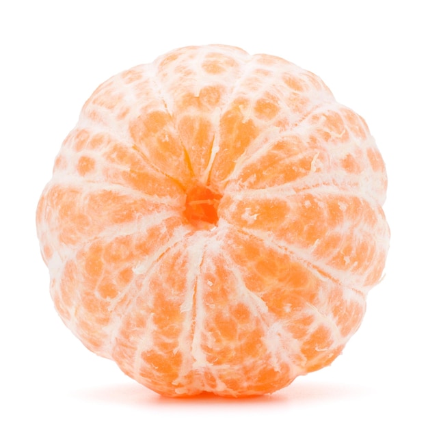 Foto tangerina ou tangerina descascada