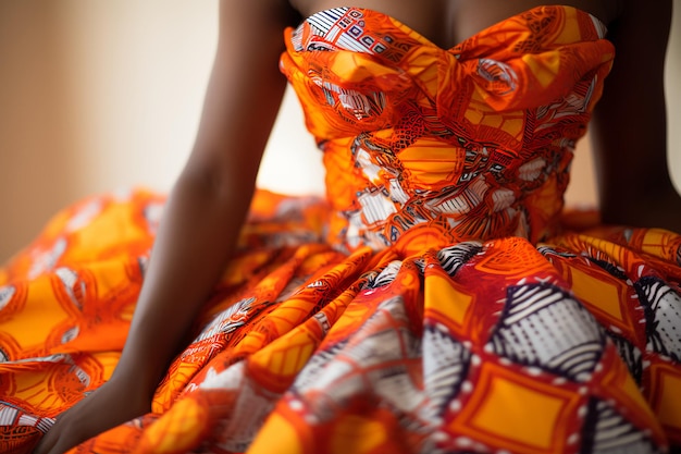 Tangerine Elegance Celebrando la herencia africana en una paleta de bodas