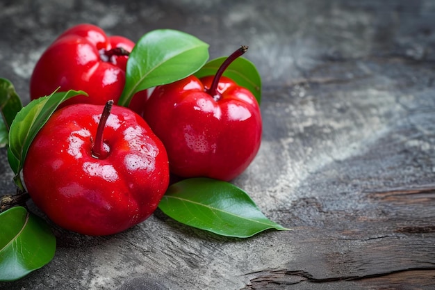 Tangy Acerola-Frucht Erzeugen Sie Ai