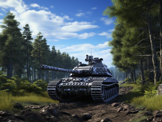 Tanque Leopard 2 en War Thunder