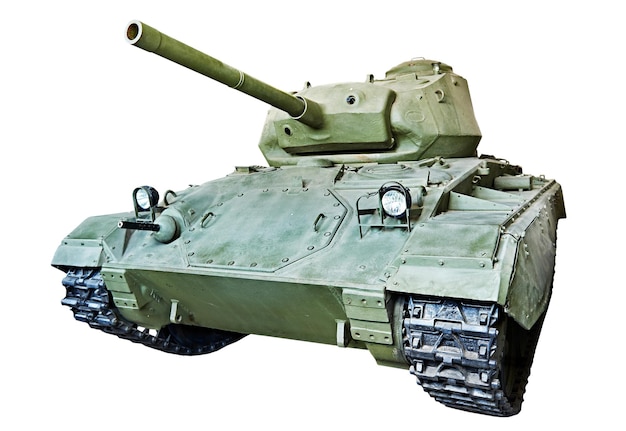 Tanque leve americano M24 Chaffee isolado