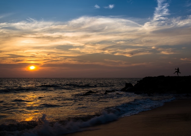 Foto tanz am strand