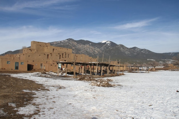 Taos-Pueblo in New Mexico