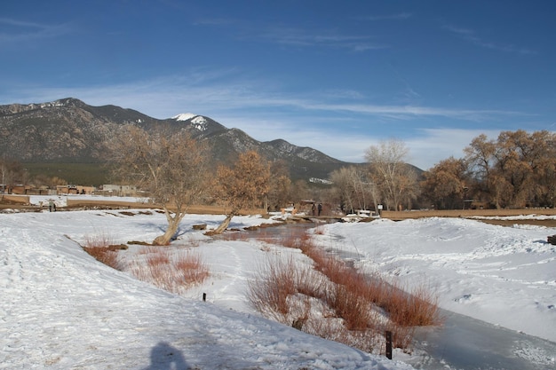 Taos-Pueblo in New Mexico