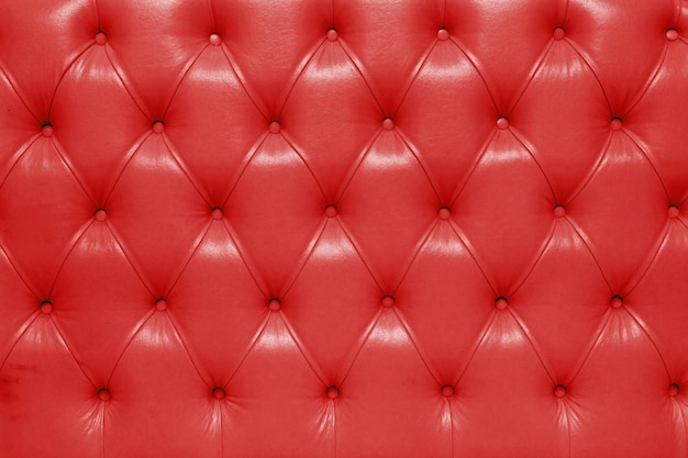 Tapete de couro vermelho genuíno