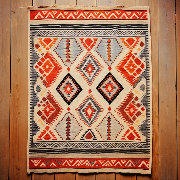 tapete de kilim escandinavo sueco