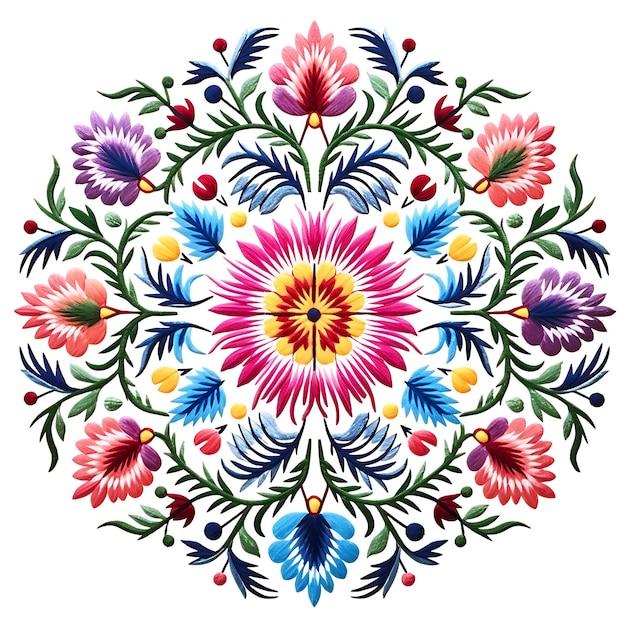 Tapete uzbeque suzani bordado floral padrão linhas circulares motivos de brocado moldura de arte decorativa