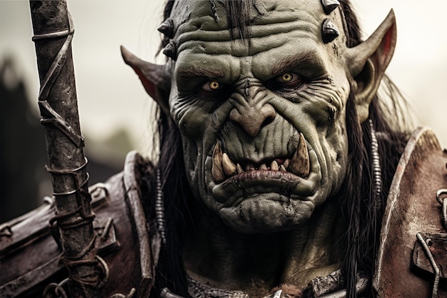 tapferer Orc-Krieger