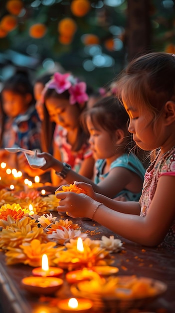 Un tapiz vibrante de festivales de vacaciones de vecinos y actividades comunitarias para la diversión familiar