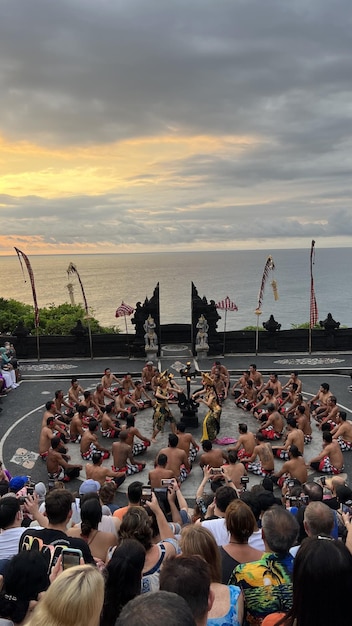 Foto tari kecak