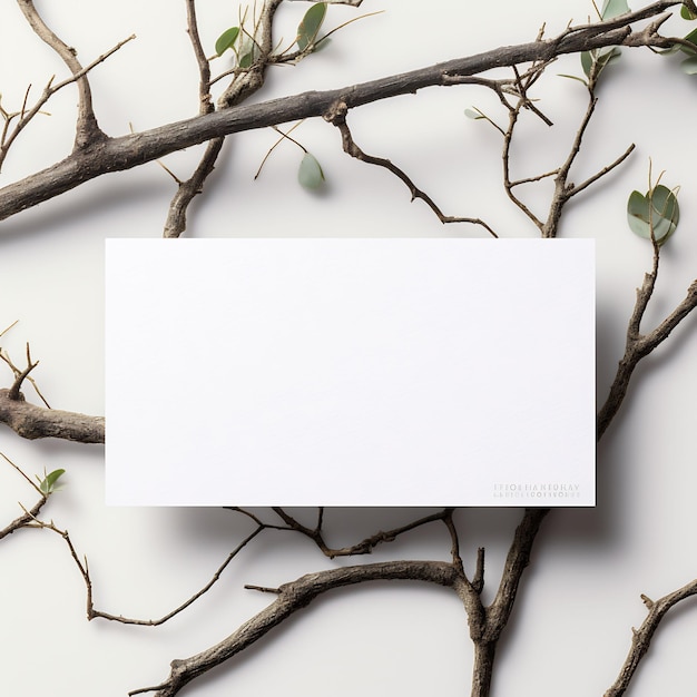 una tarjeta blanca con una tarjeta blanca que dice "la palabra" en ella.