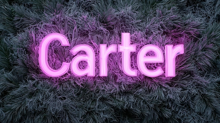 Foto tarjeta postal de nombre personalizado de led rosa perfecta para la decoración